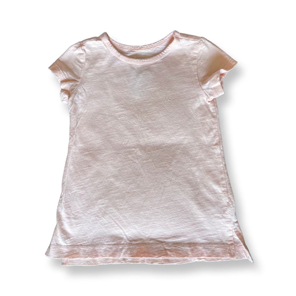 Primary Tunic T-Shirt in Petal Pink - 2T